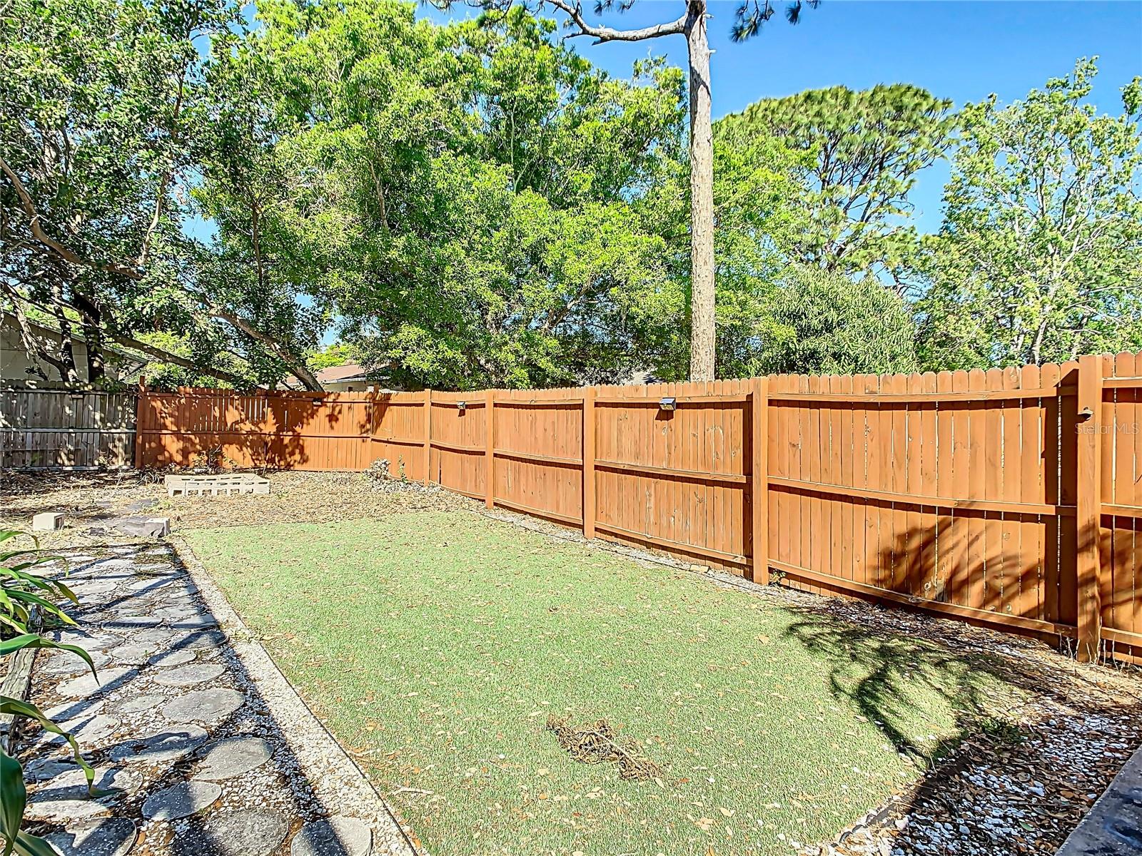 Fenced Yard