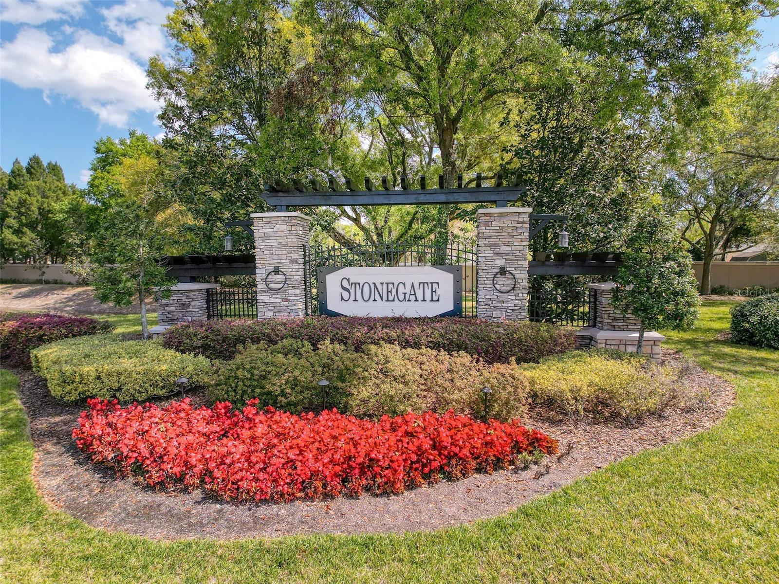 STUNNING GATED COMMUNITY ENTRANCE