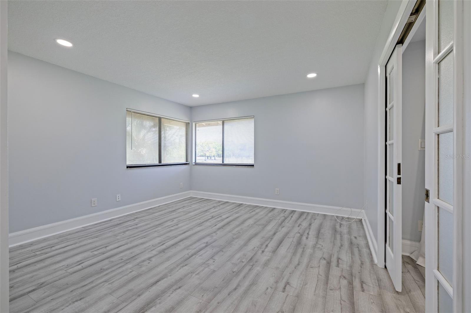 Master Bedroom with corner views