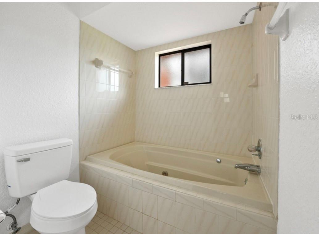 Master Bathroom with a Garden Tub