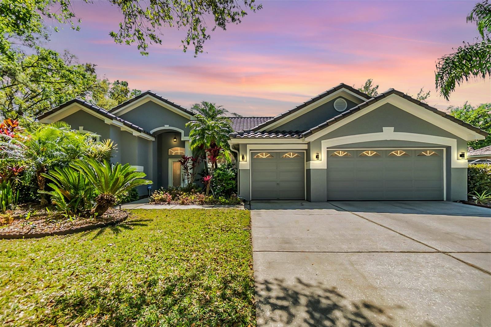 Front Exterior - New Roof 2024, 4 bedrooms, 3 bathrooms, 3 car garage with a private back yard fully enclosed!