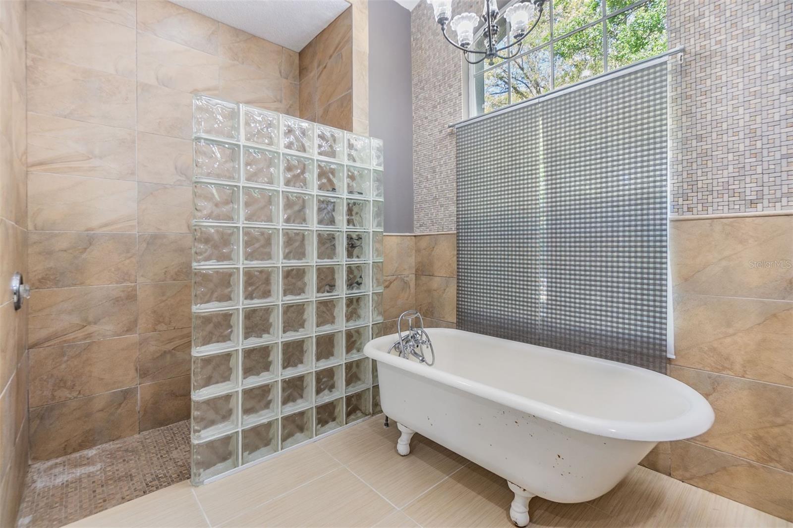 Master Bathroom updated, Tile Flooring