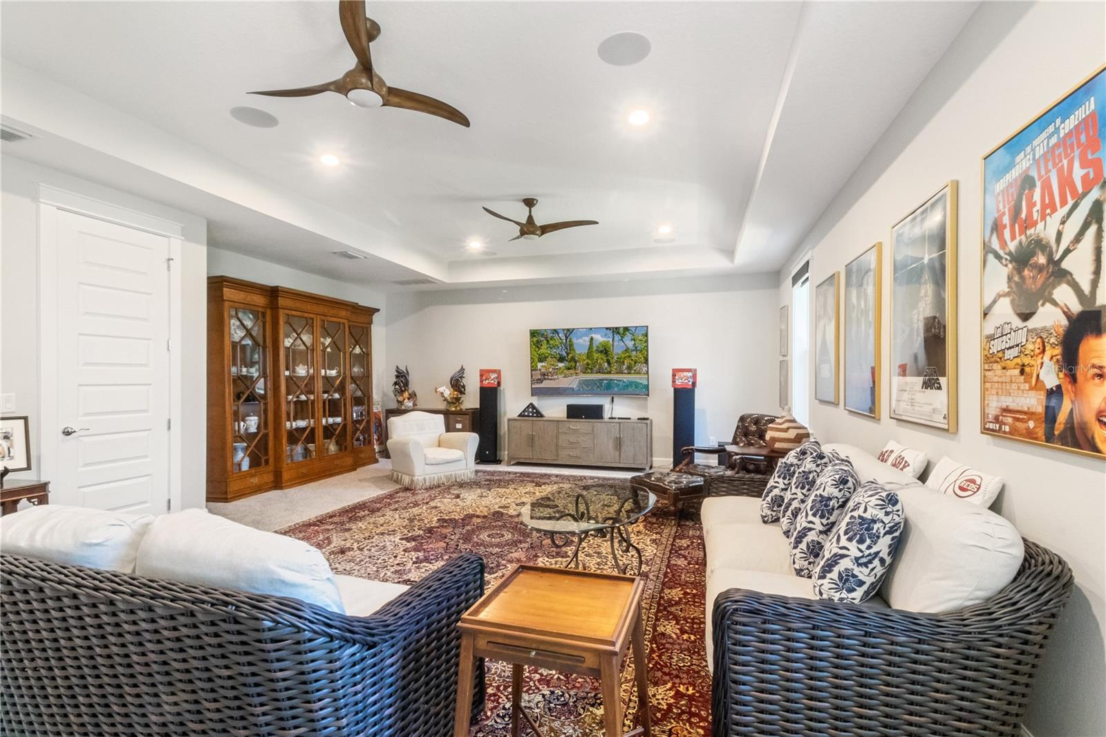 bonus room/media room