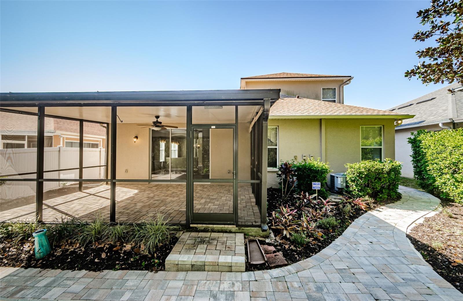 Screened porch