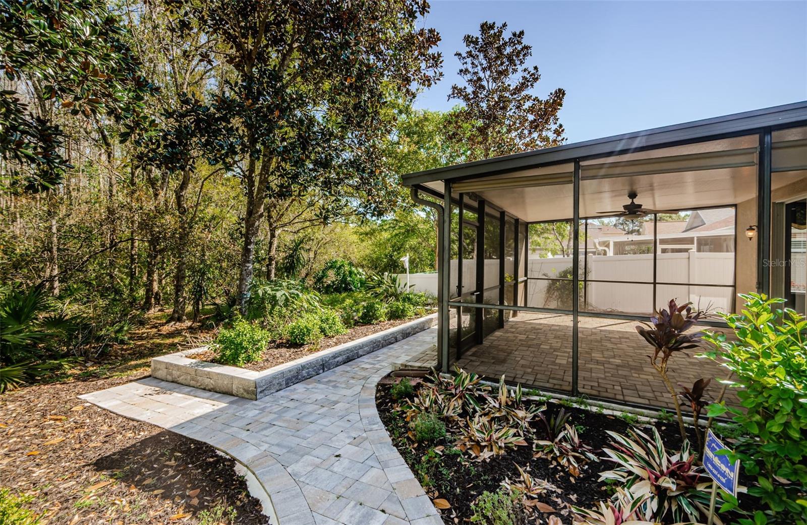 Screened porch