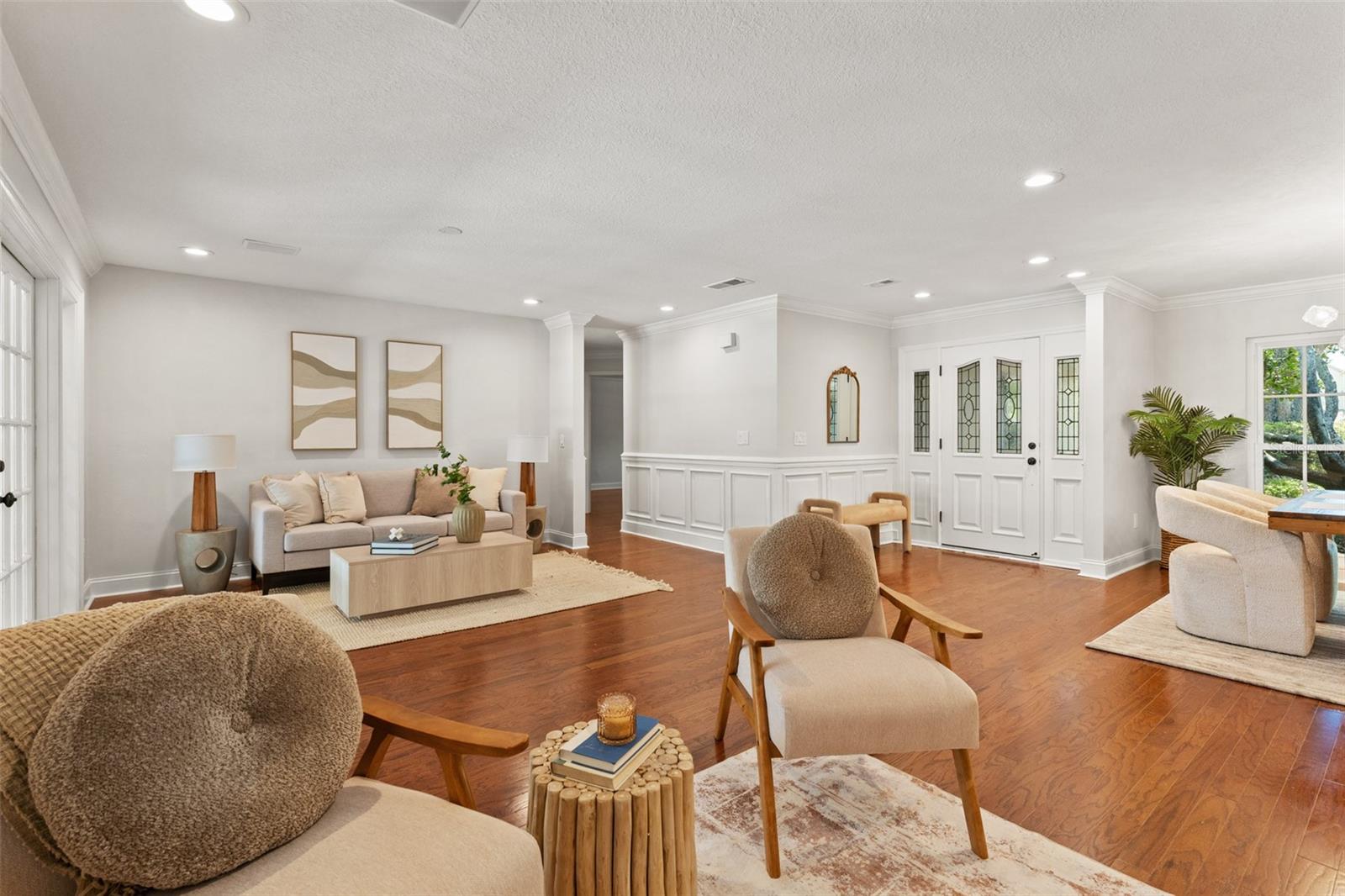 Wainscoting Entry and Custom Millwork