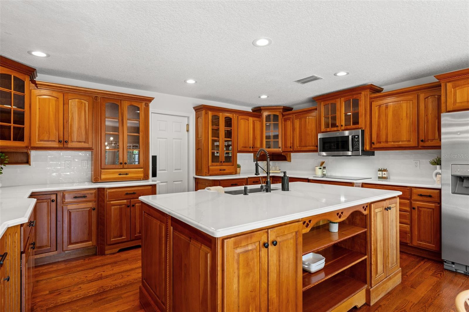 Miles of Counter Space Will Accommodate any Culinary Project, NEW Hand-Crafted Ceramic Tile Backsplash