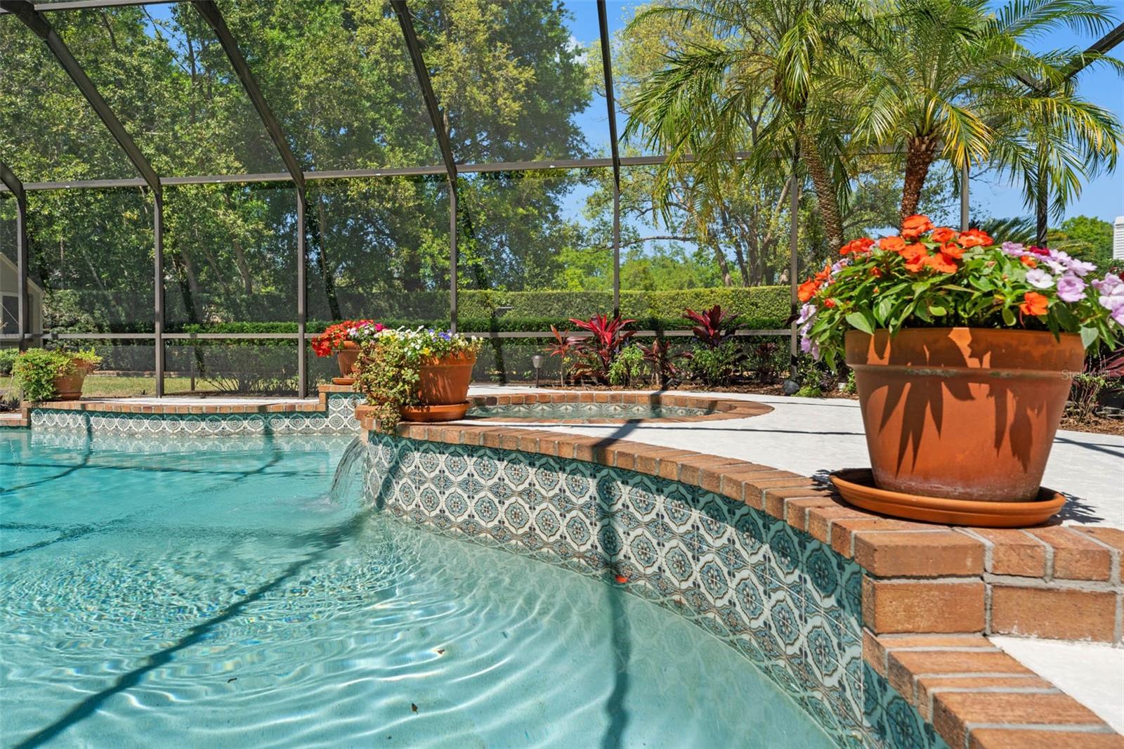 Beautiful Custom Pool Tile