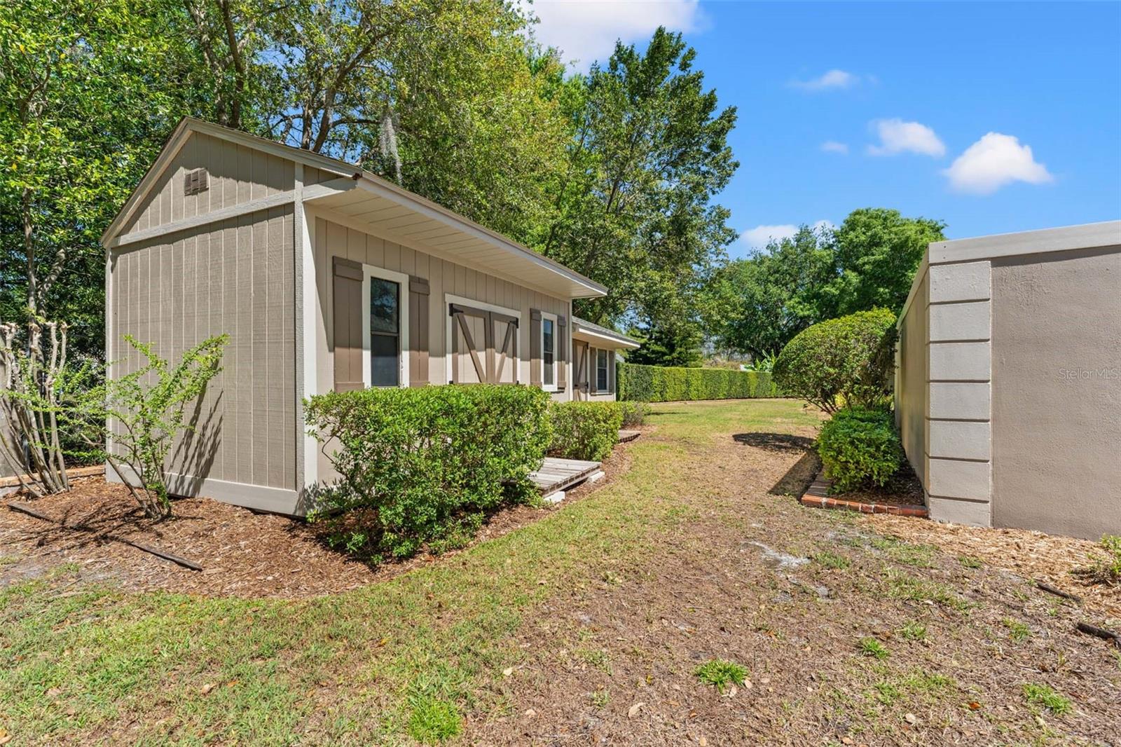 Two Large Storage Sheds