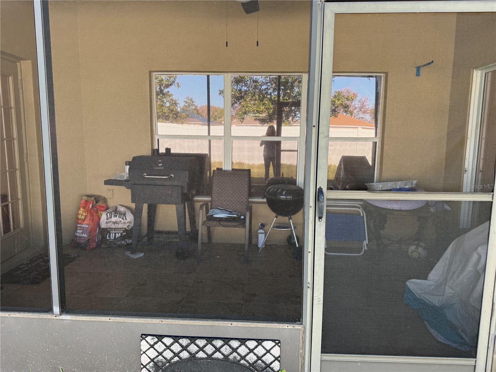 Screened in Lanai