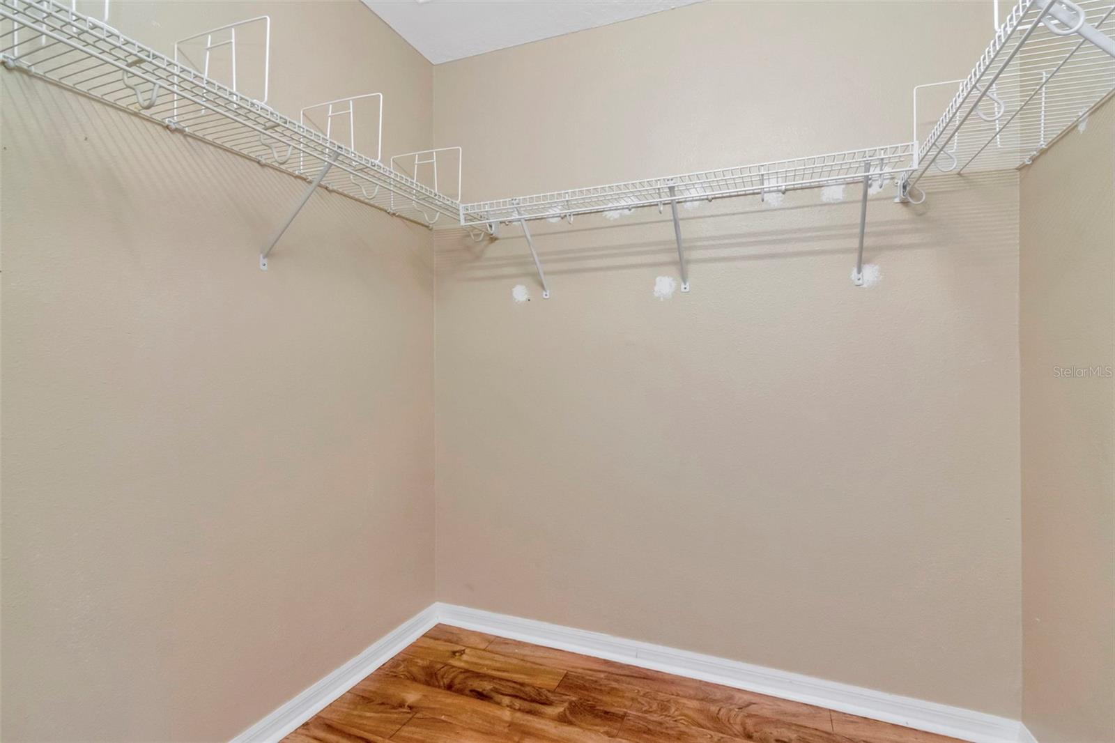 Primary Walk In Closet