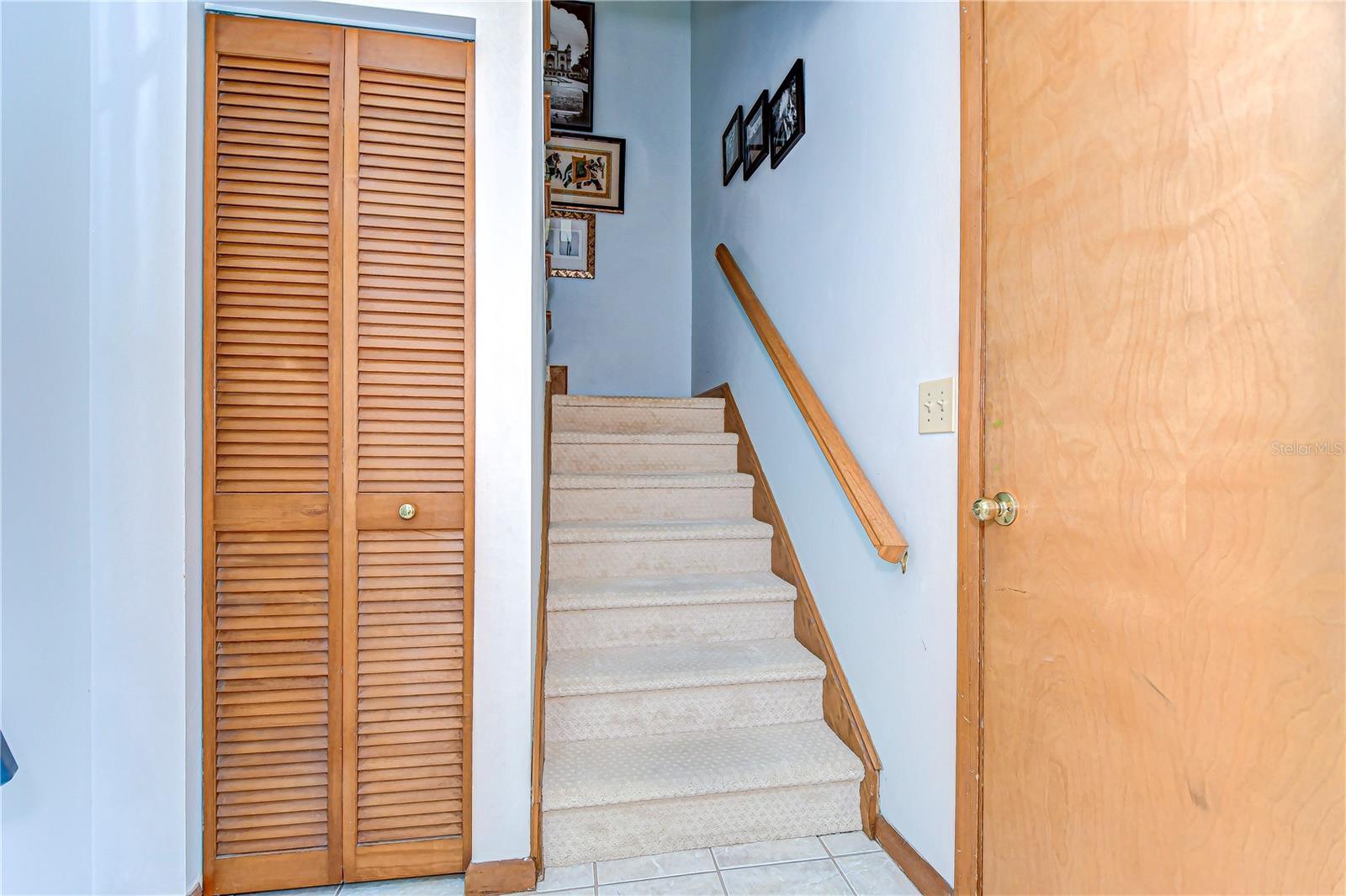 The classic wood accents and convenient closet space promise a balance of style and functionality.