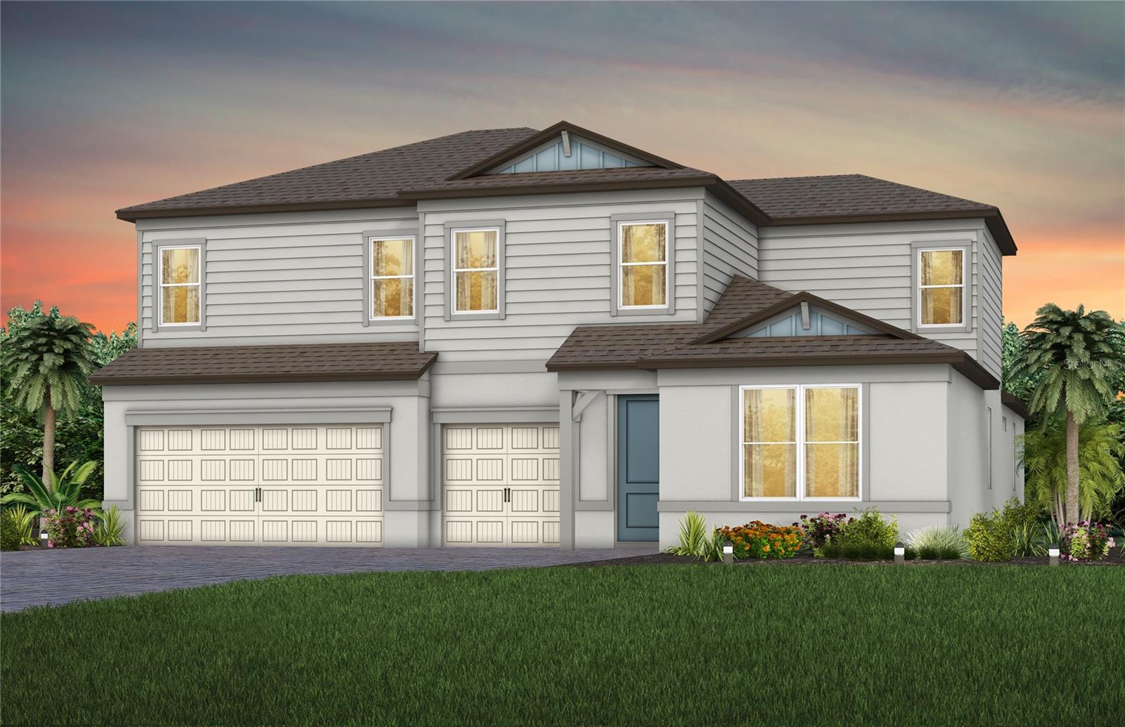 Exterior Rendering, Elevation CO1