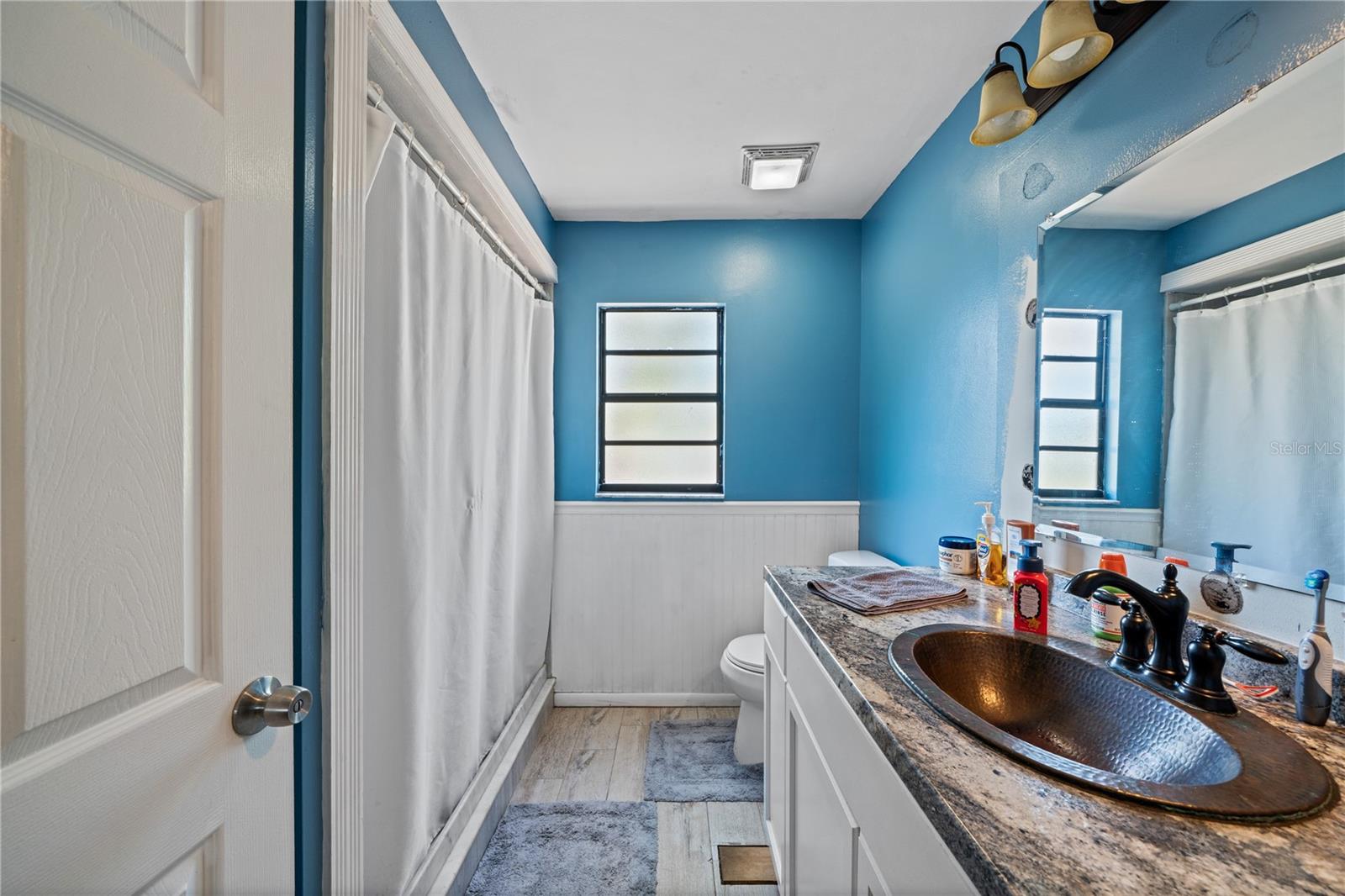 Apartment upstairs bath