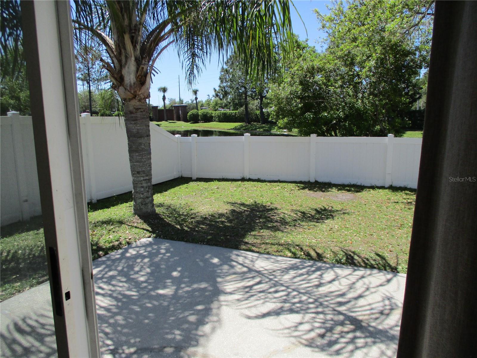 Fenced Backyard