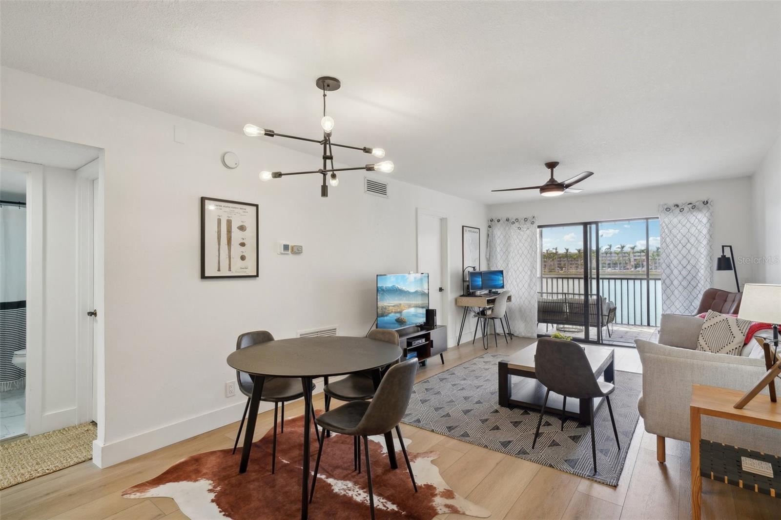 This condo radiates a high end vacation rental vibe, while still feeling like home.