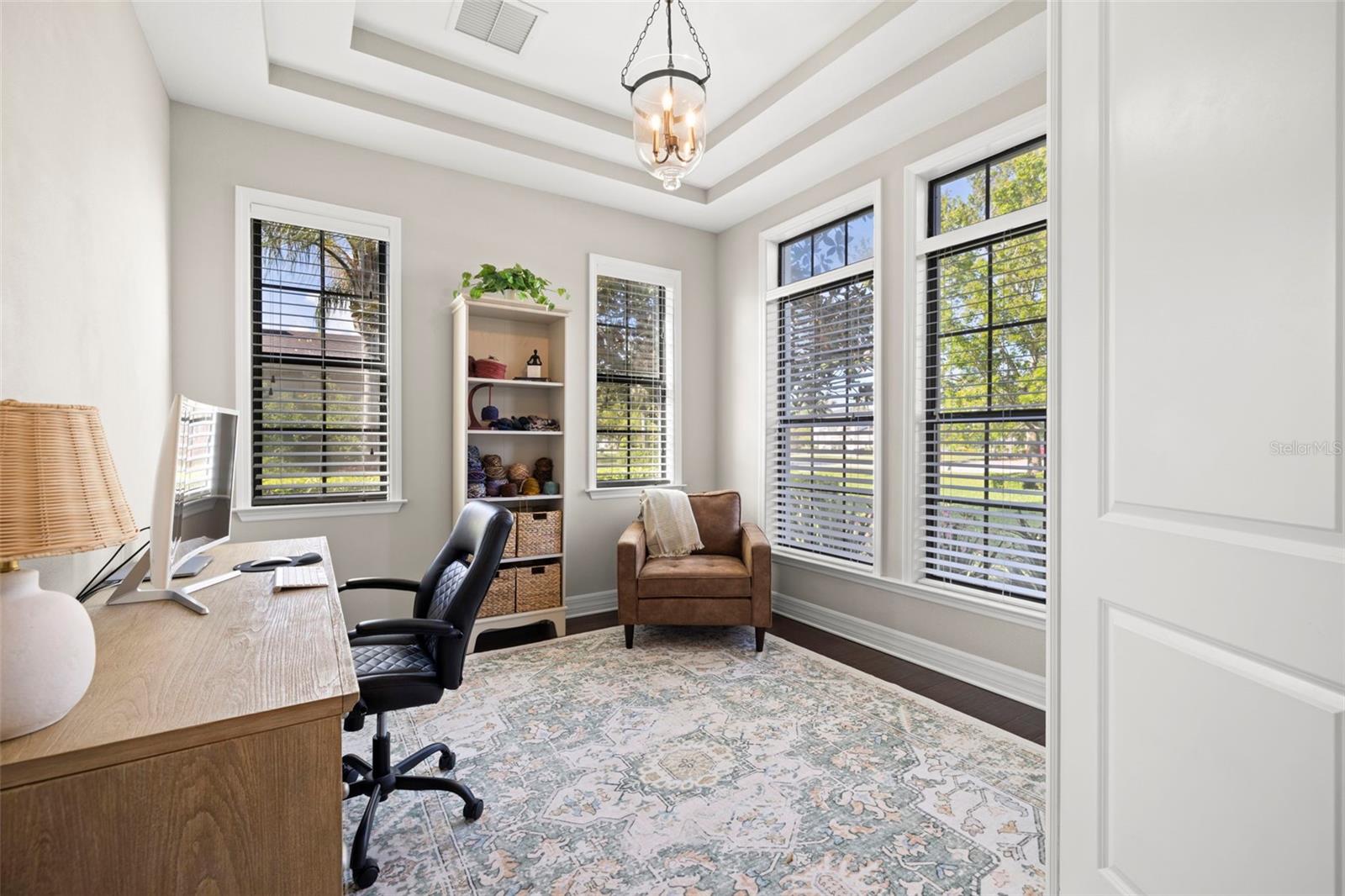 1ST FLOOR DEN/OFFICE WITH FRENCH DOORS