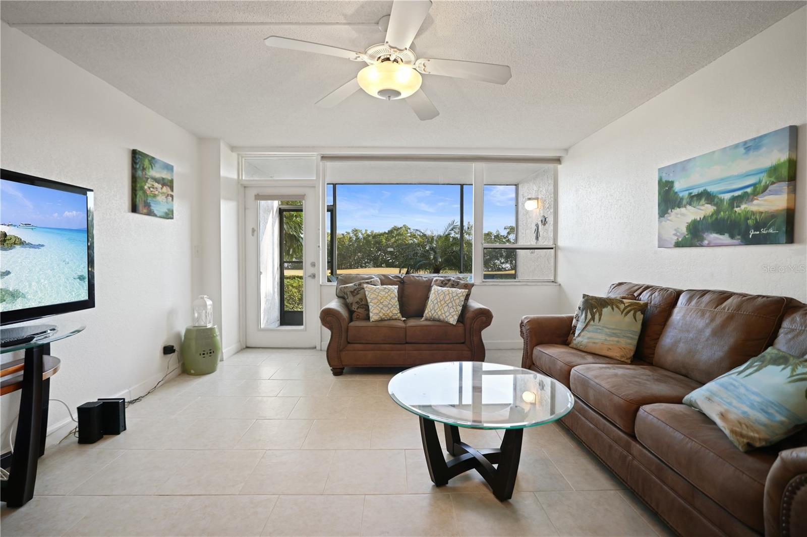 From the dining room toward the back.