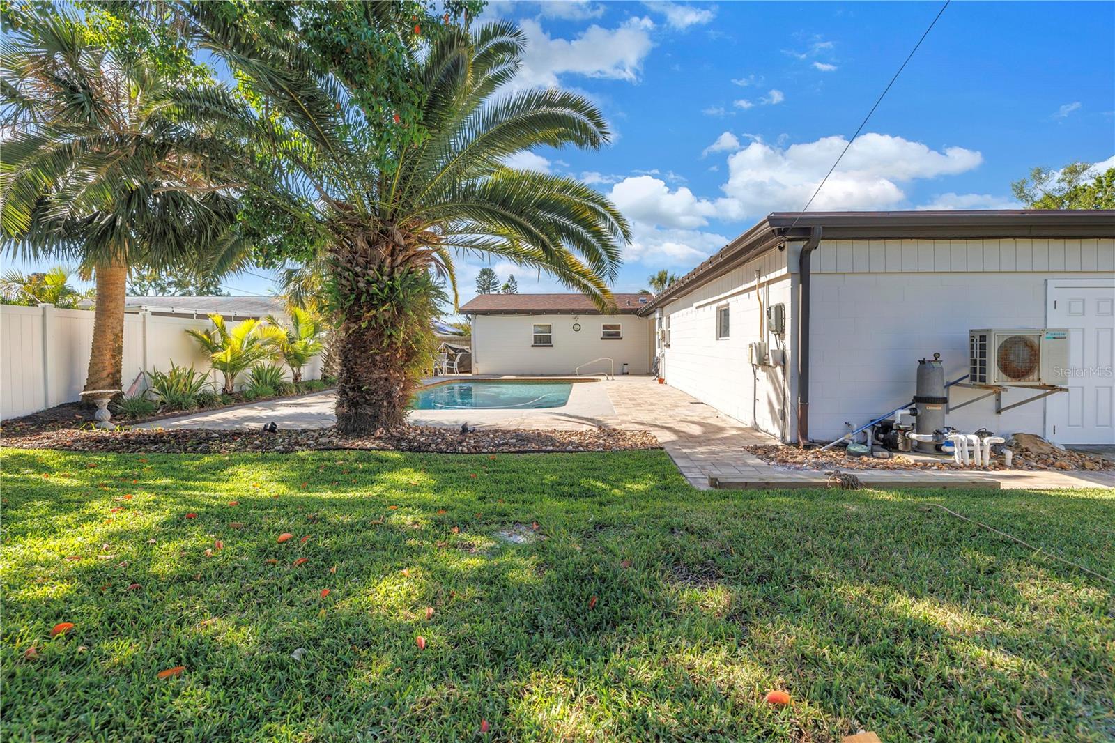 large yard
