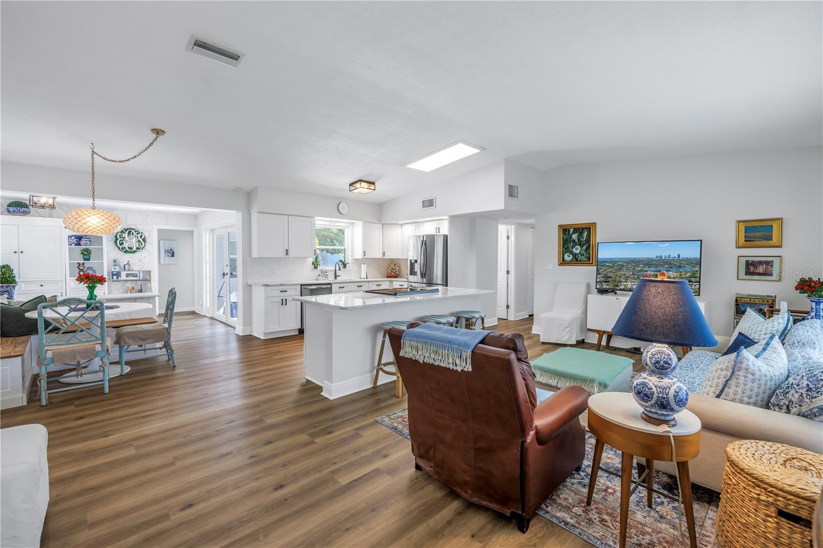 high ceilings, open concept and plenty of room defines this amazing home