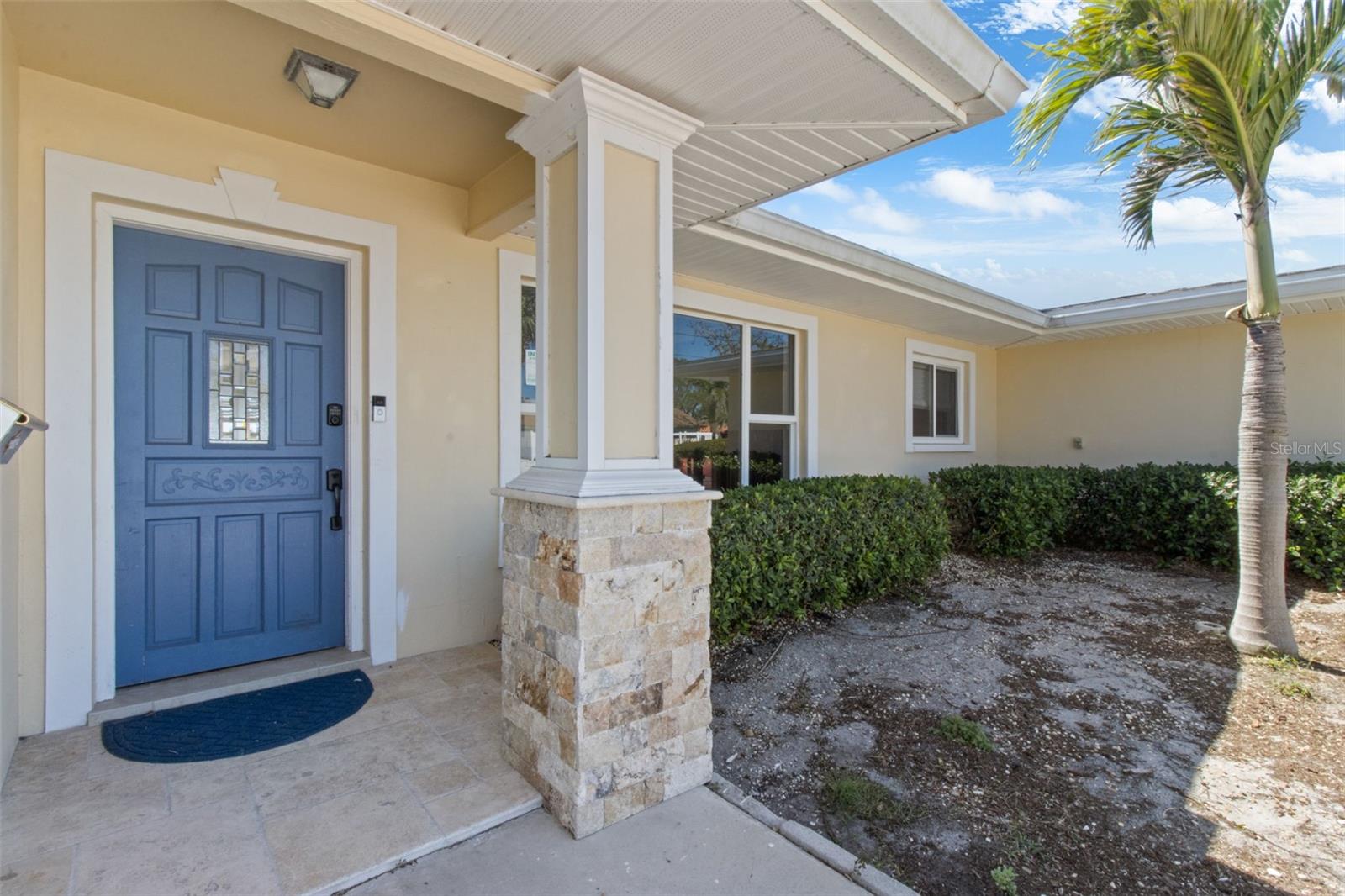 Front entrance to this home