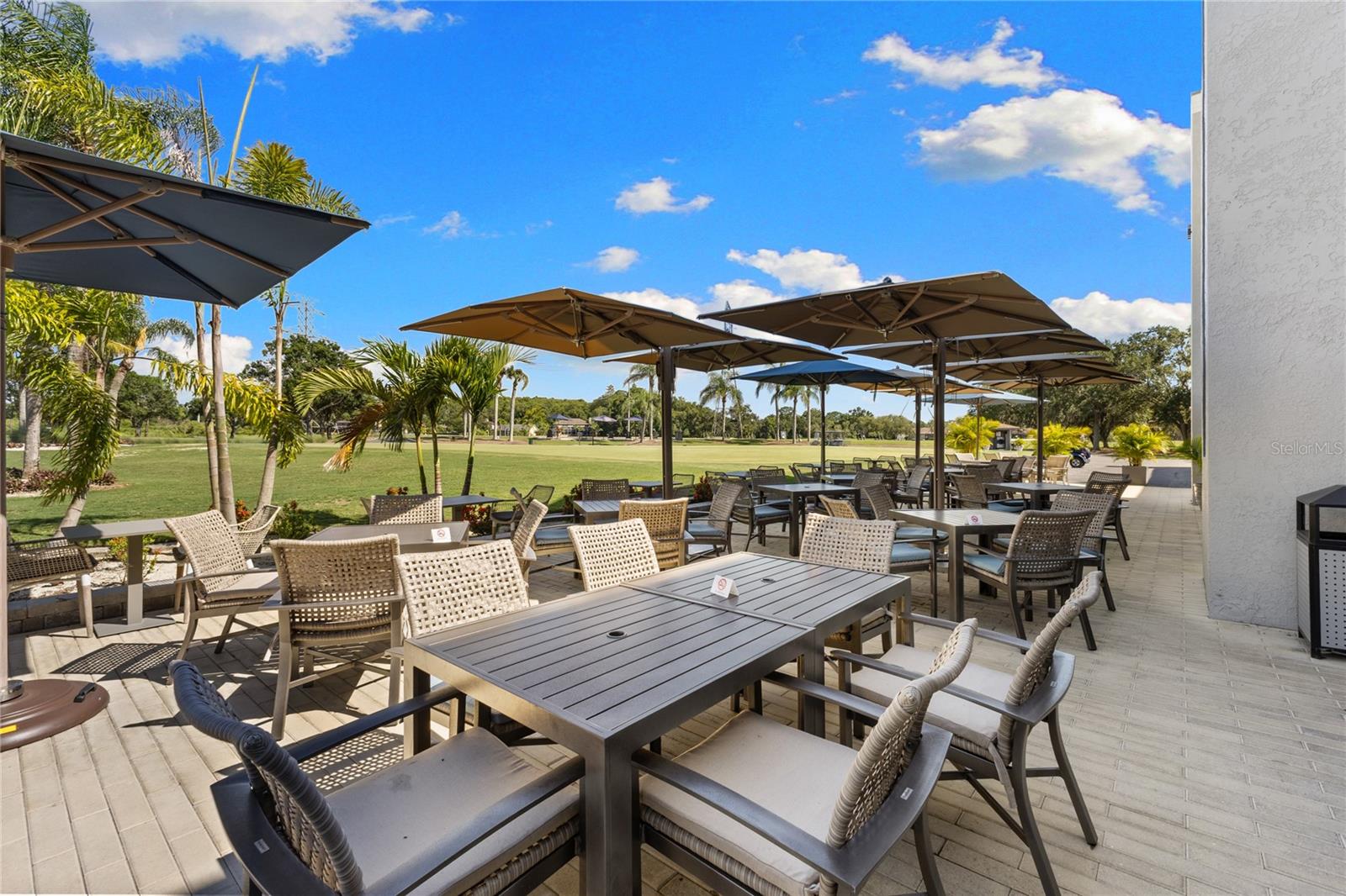 Herons's Restaurant Outdoor Patio Area