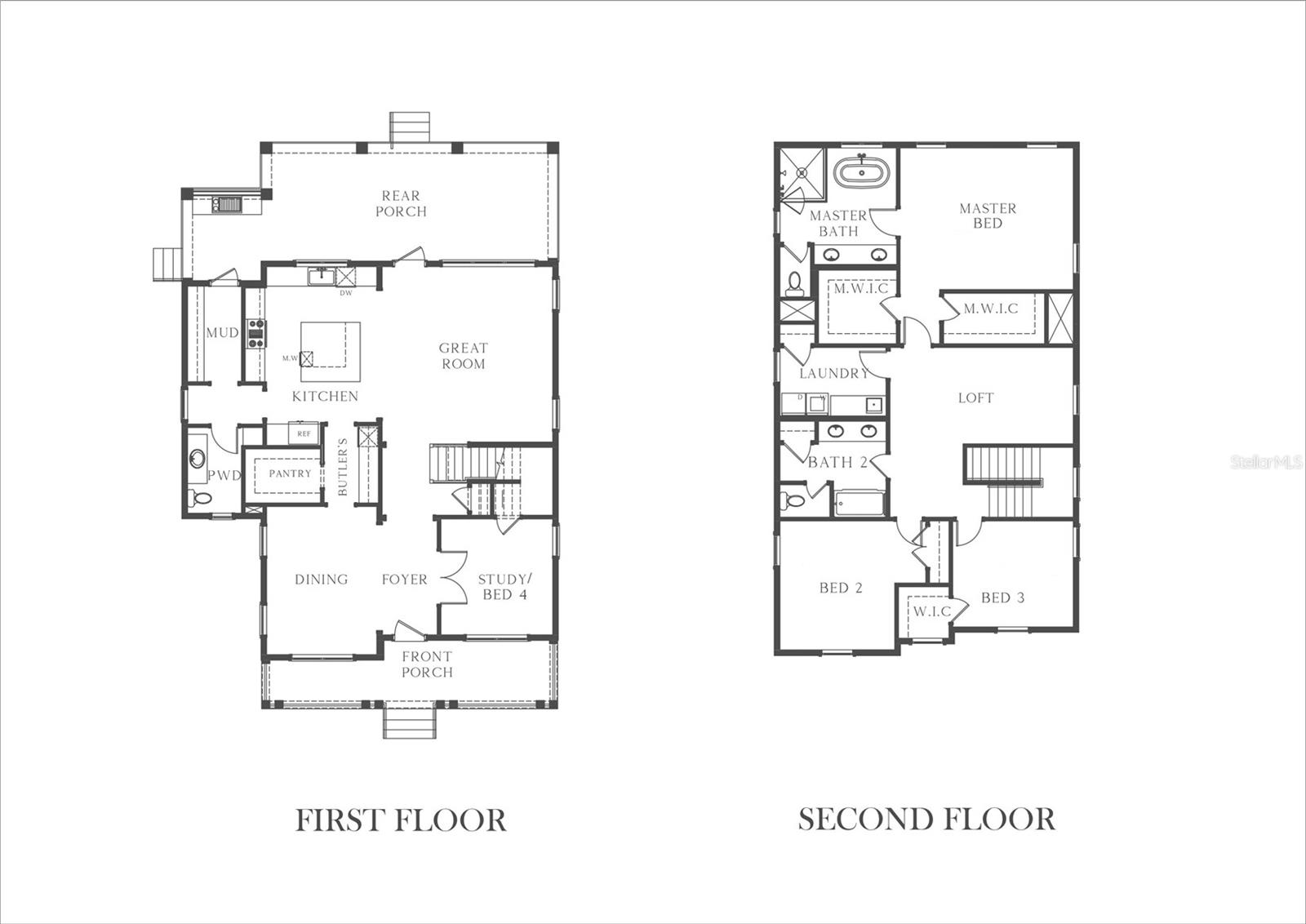 Main structure floor plan
