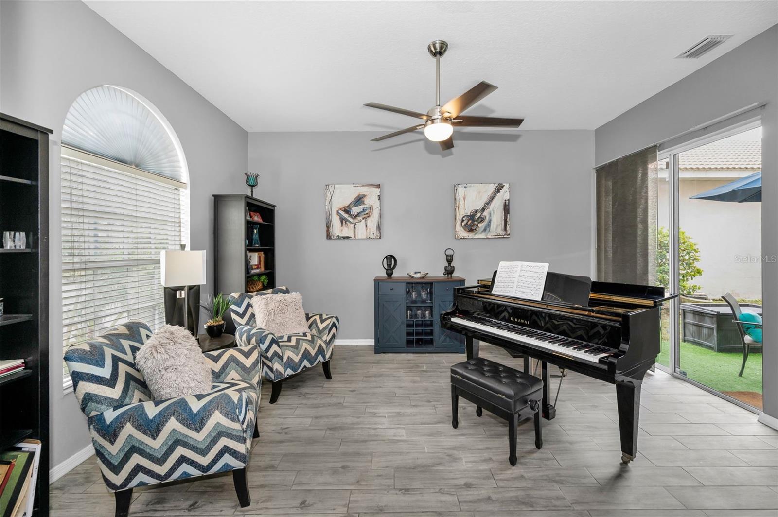 Front living room off of foyer