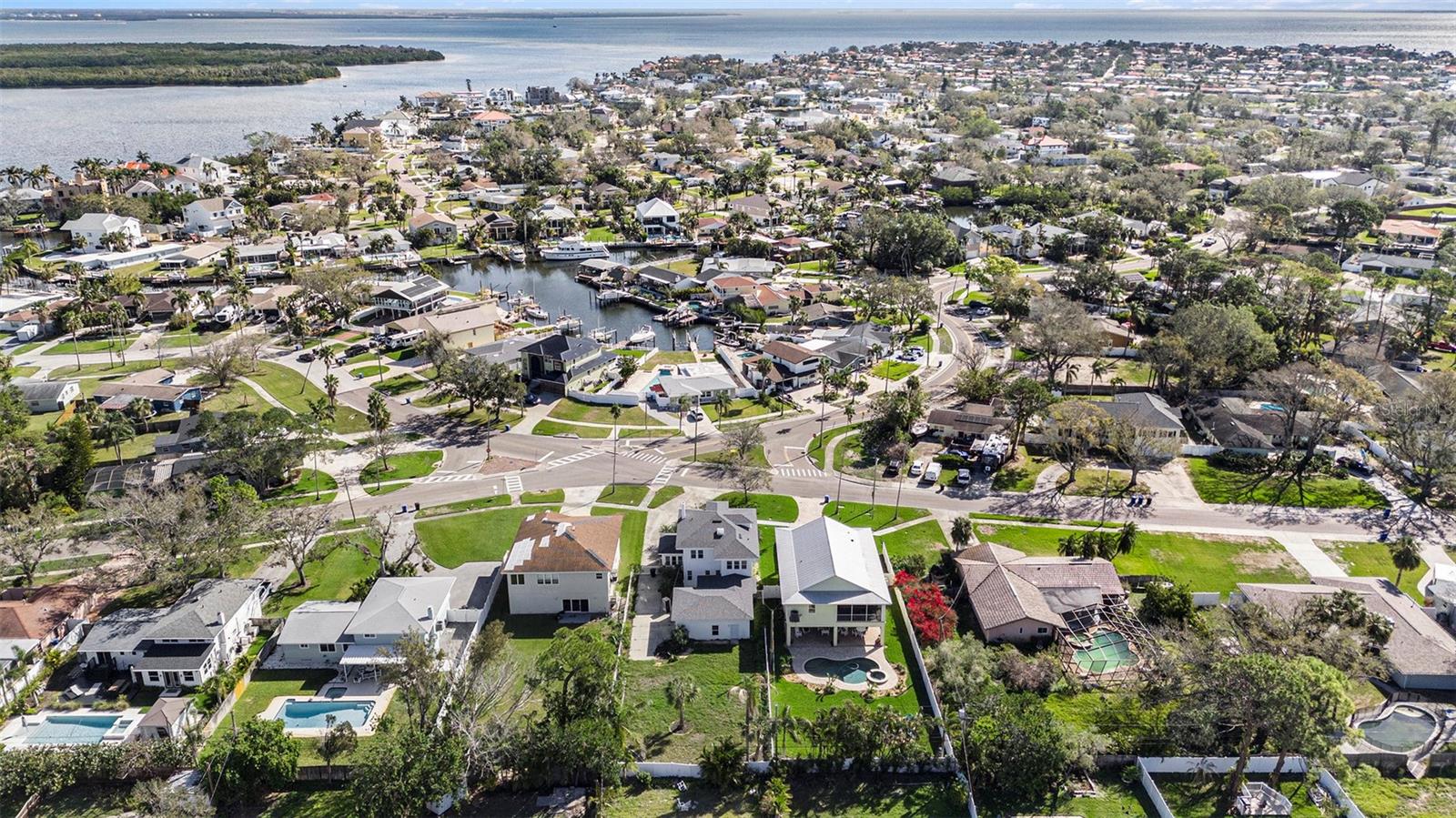 Aerial of home