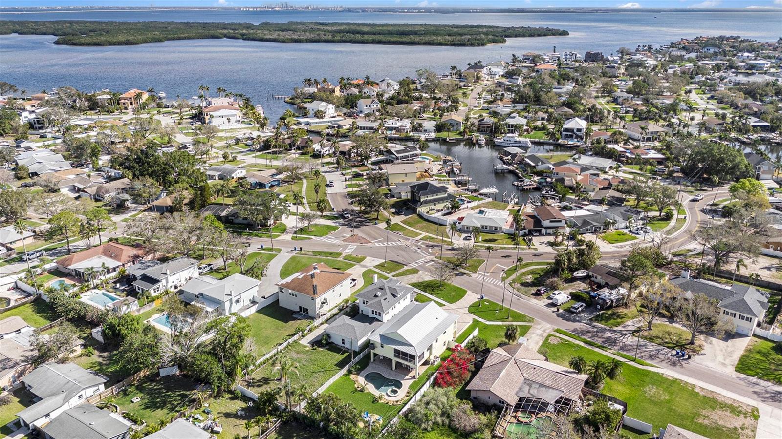 Aerial of home