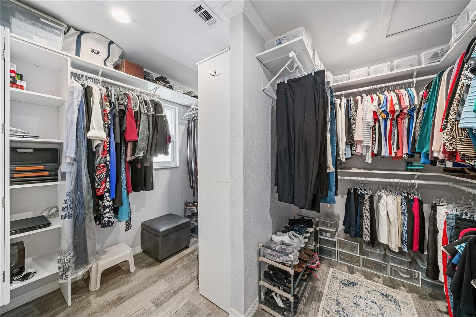 Master closet