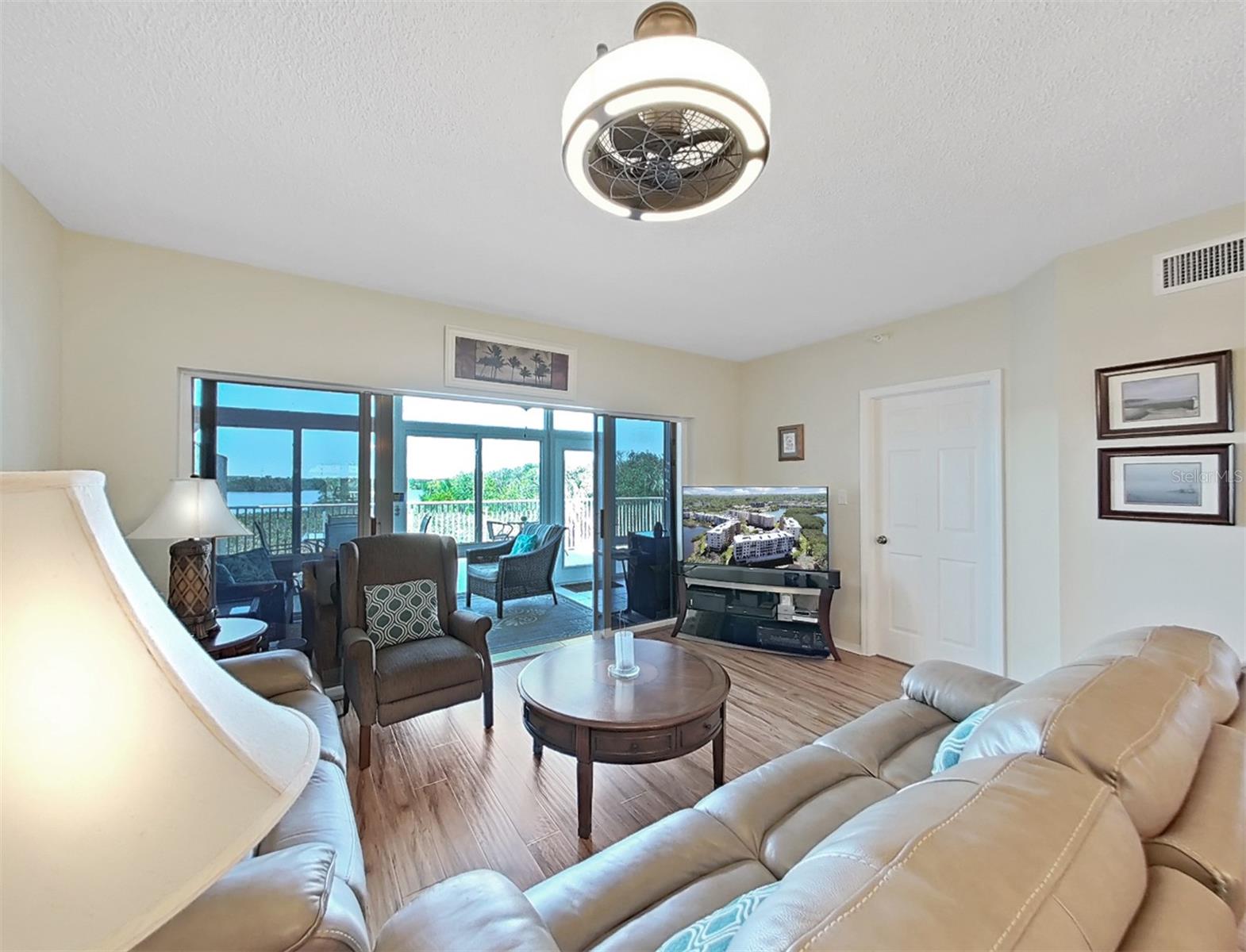 Open-plan living space