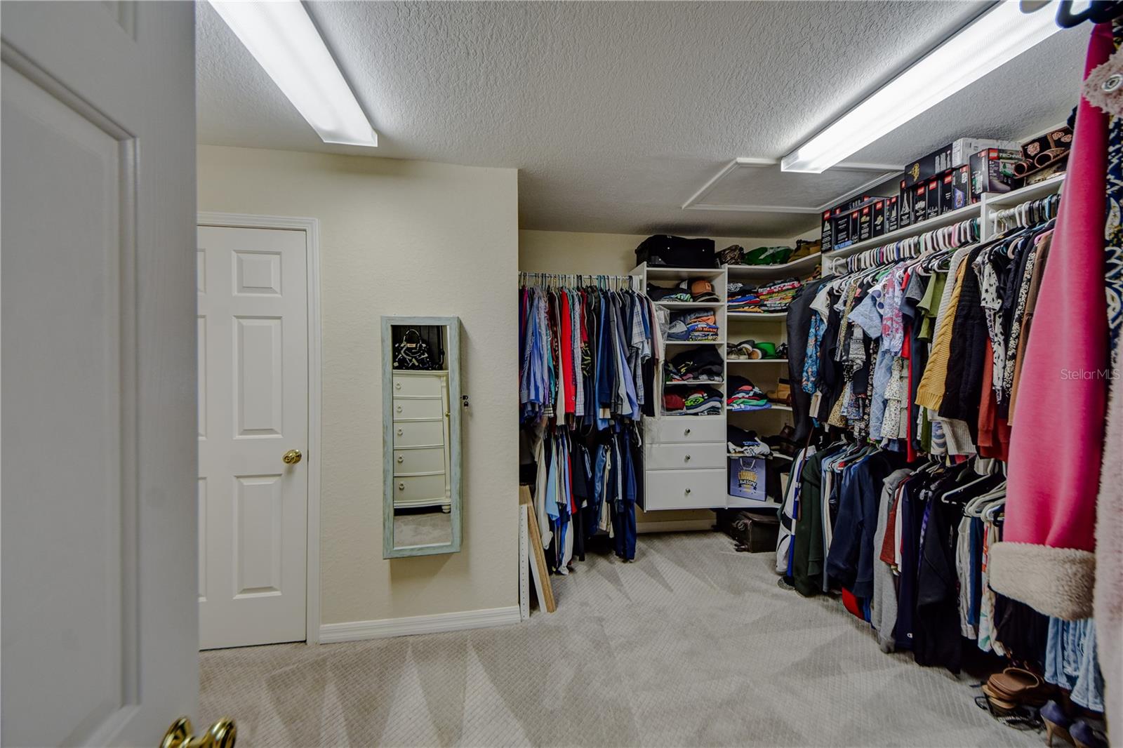 Extra Large Primary Closet