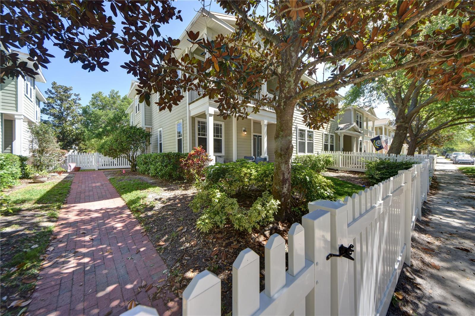 Side Walk Leading to Front Door