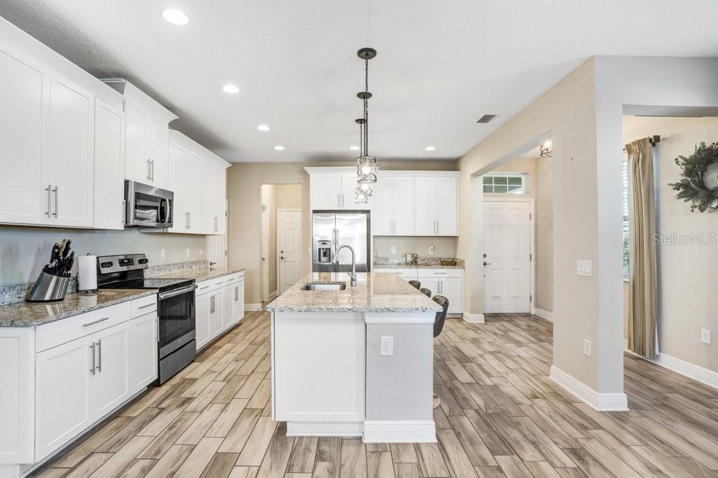 Open Concept Kitchen Area