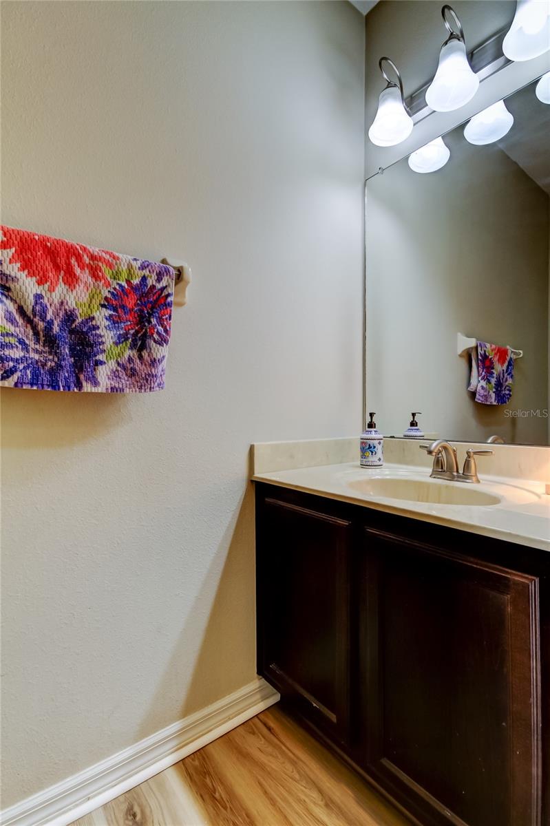 Half bath downstairs