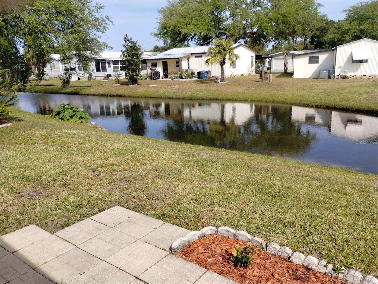 Pond View and Patio