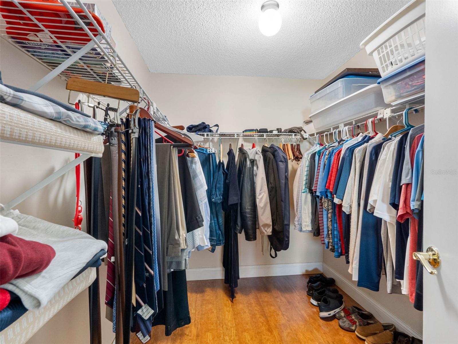 Master bedroom closet