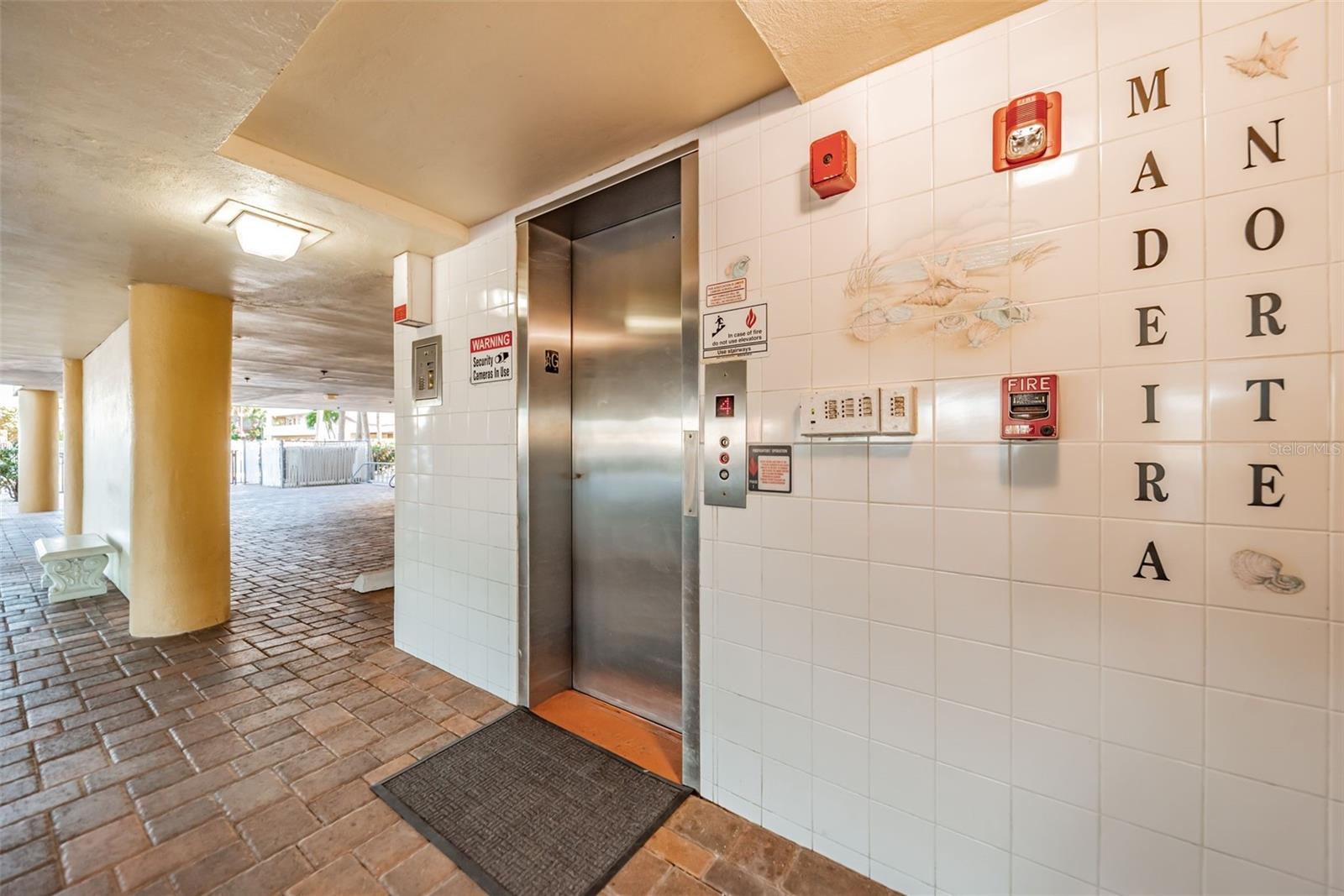 two elevators