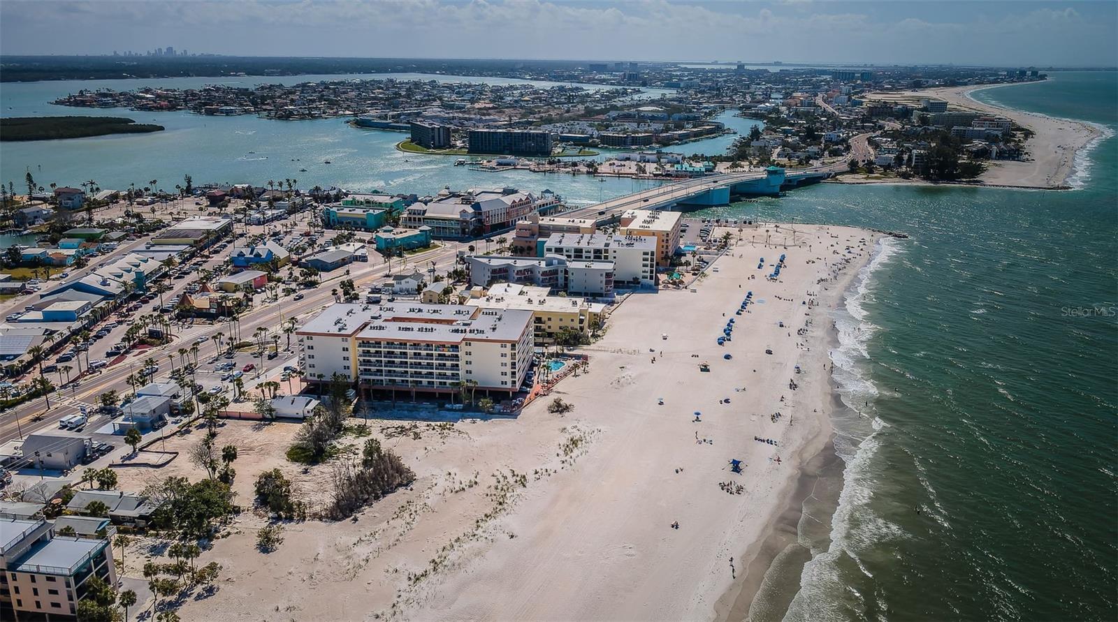 Aerial taken from the north looking south