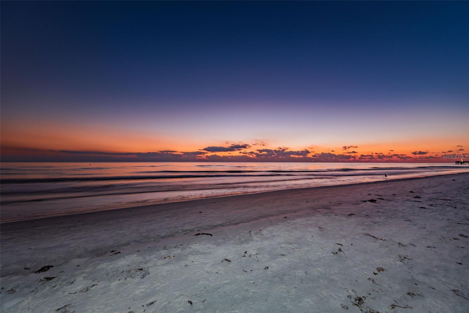 Beautiful skies after the sun sets