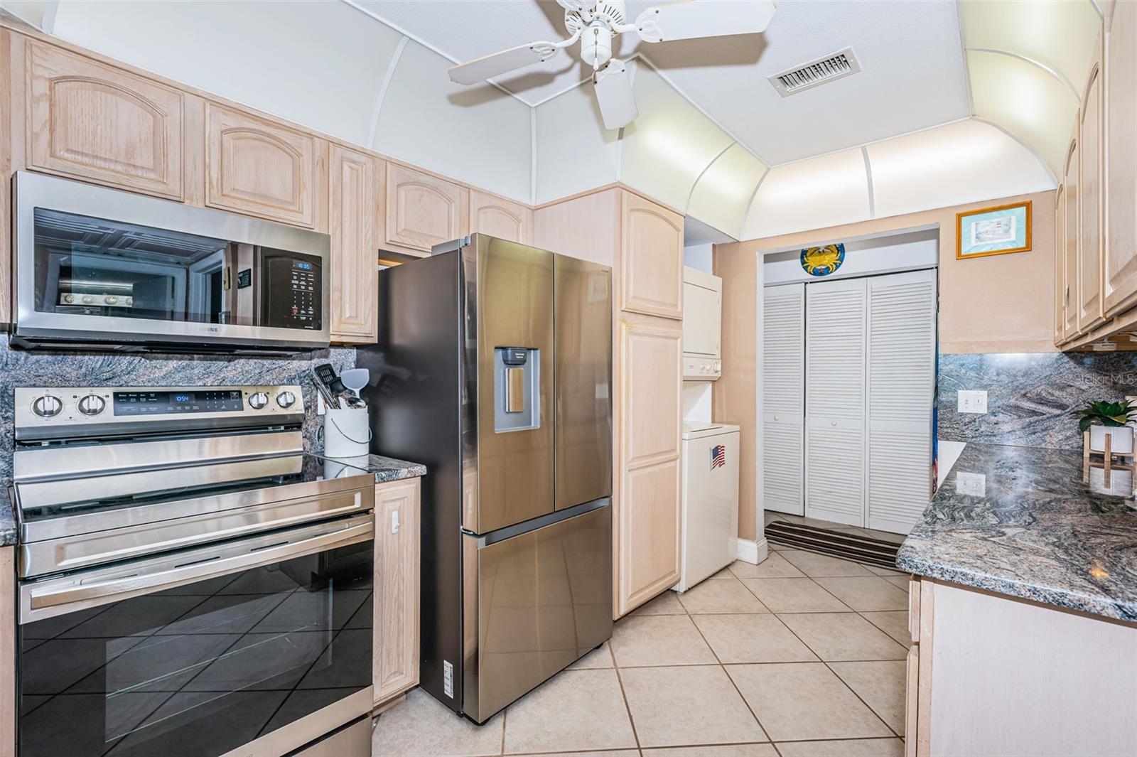 Kitchen with new appliances