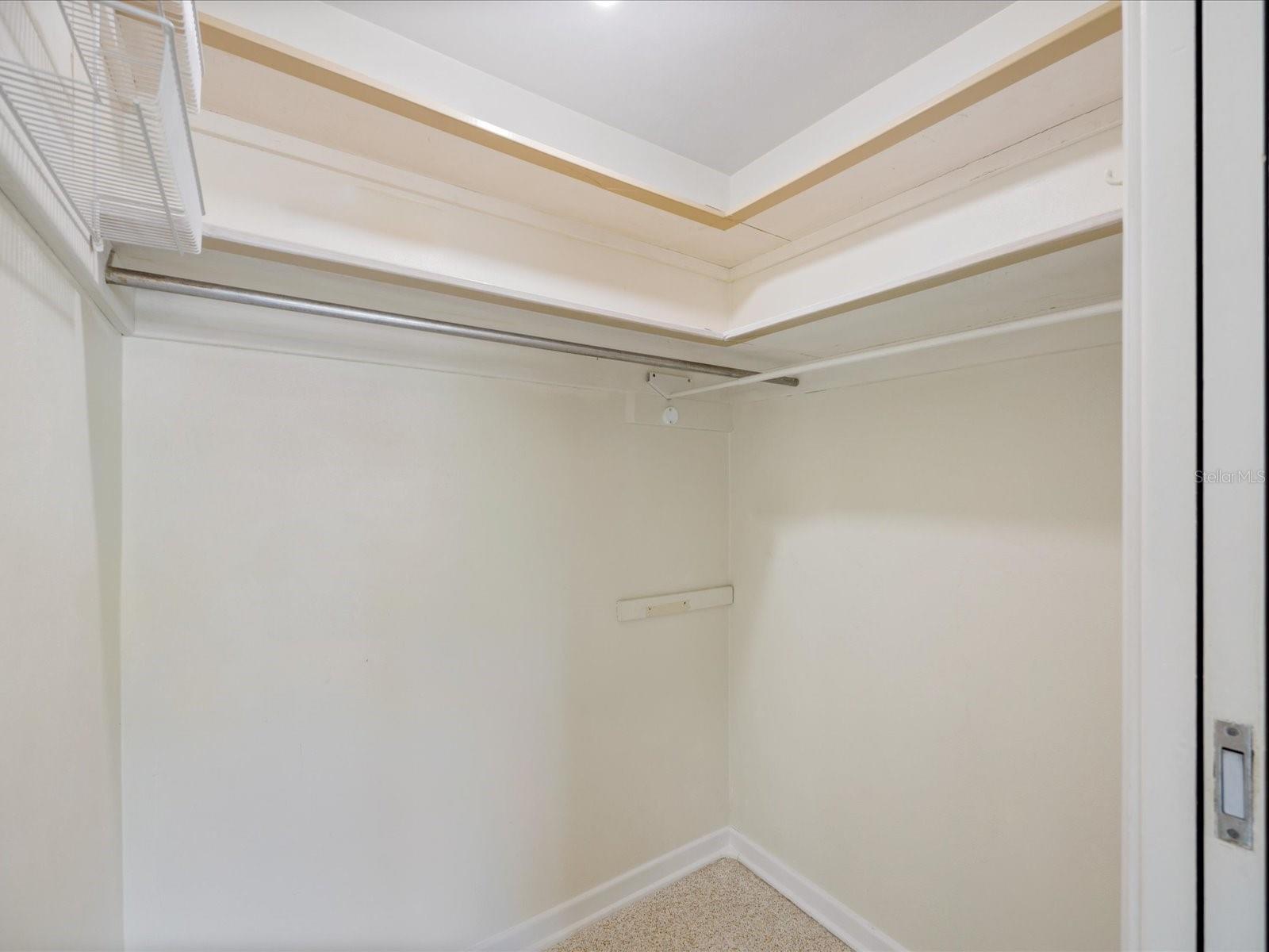 Walk in closet