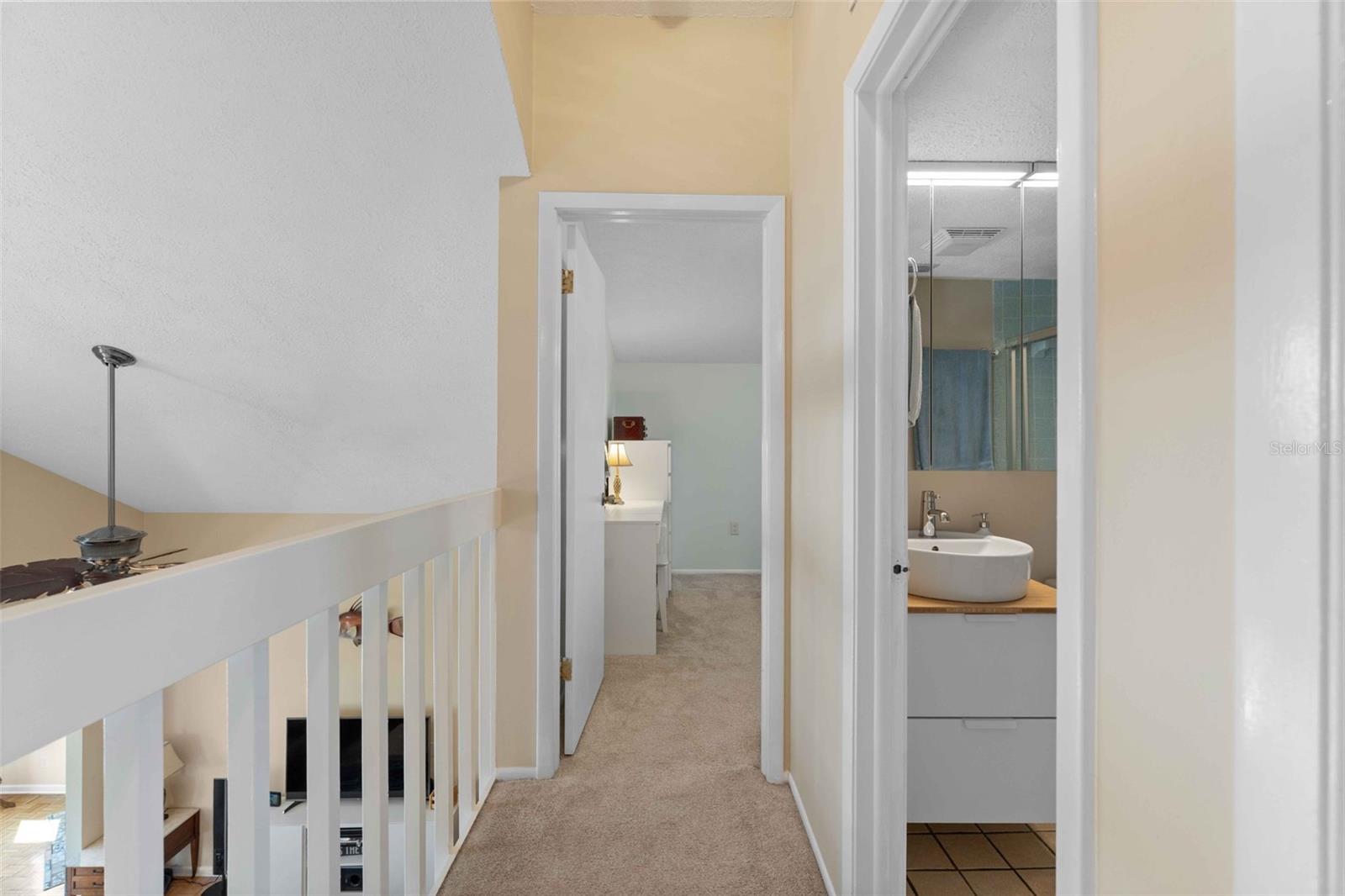 Walkway to 3rd Bedroom