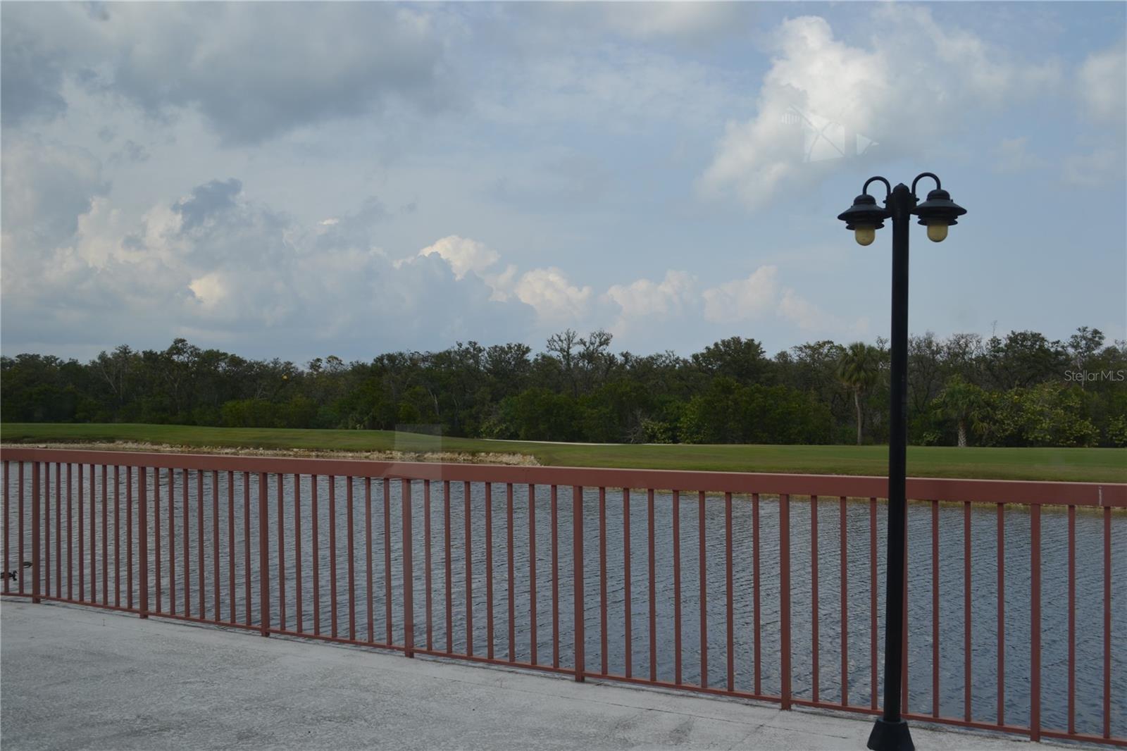 Water view from the common area