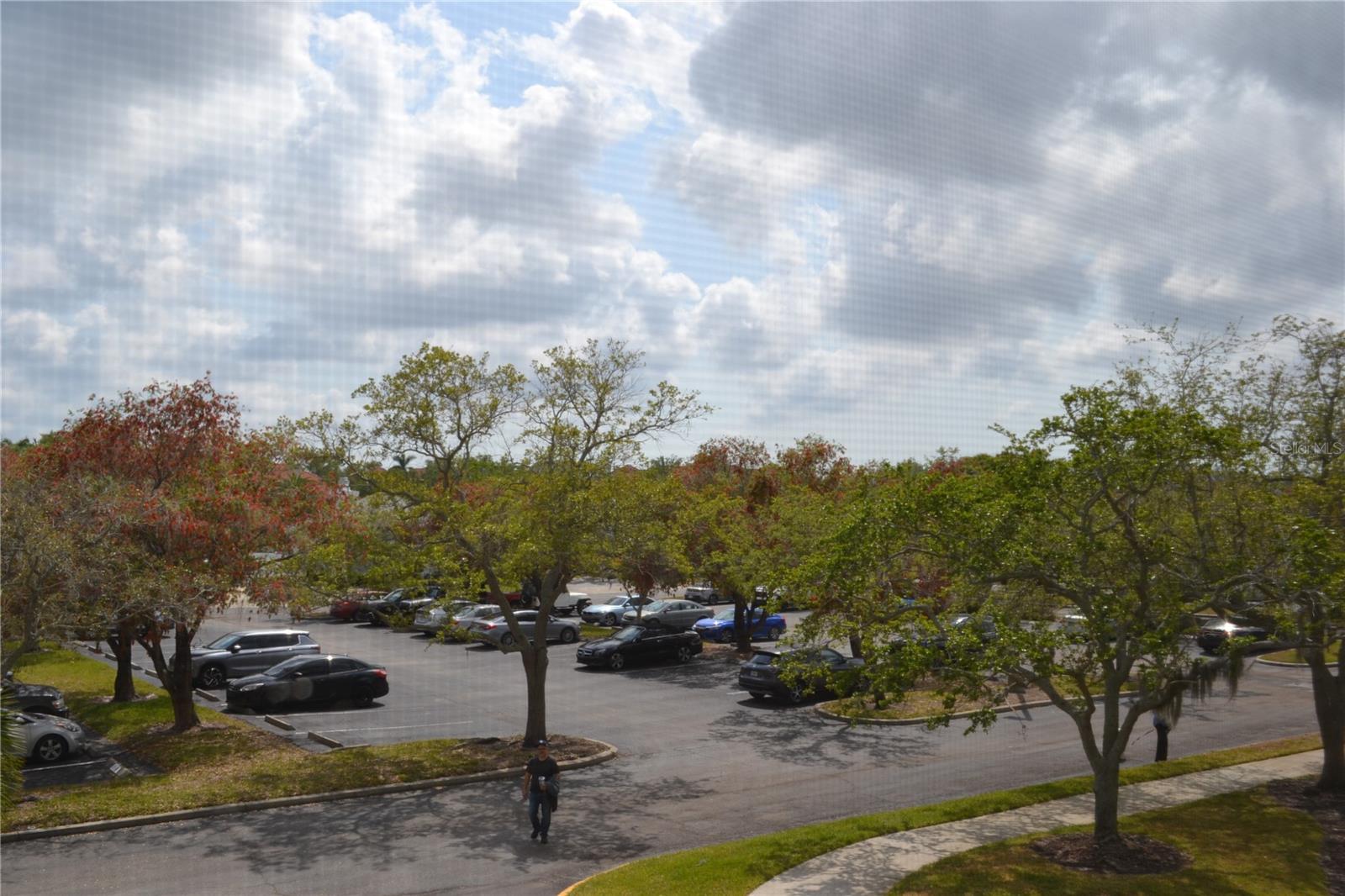 Pleasant parking area