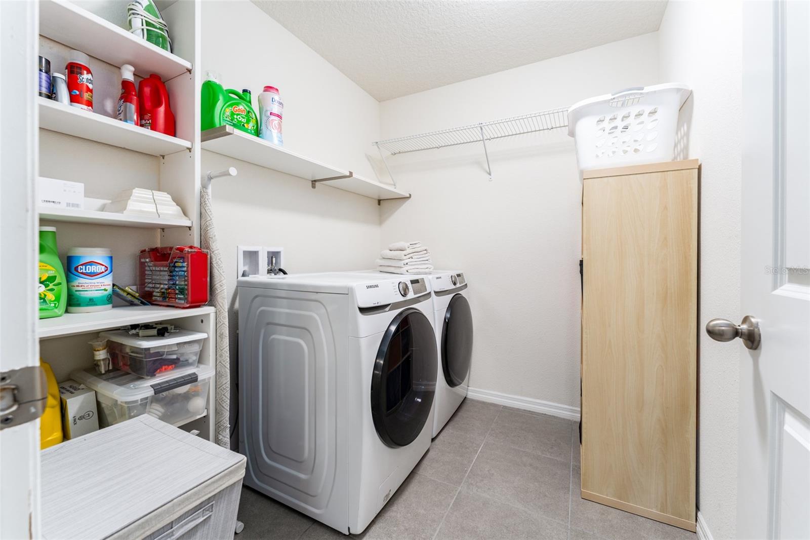 Laundry Upstairs, Washer and Dryer will Convey