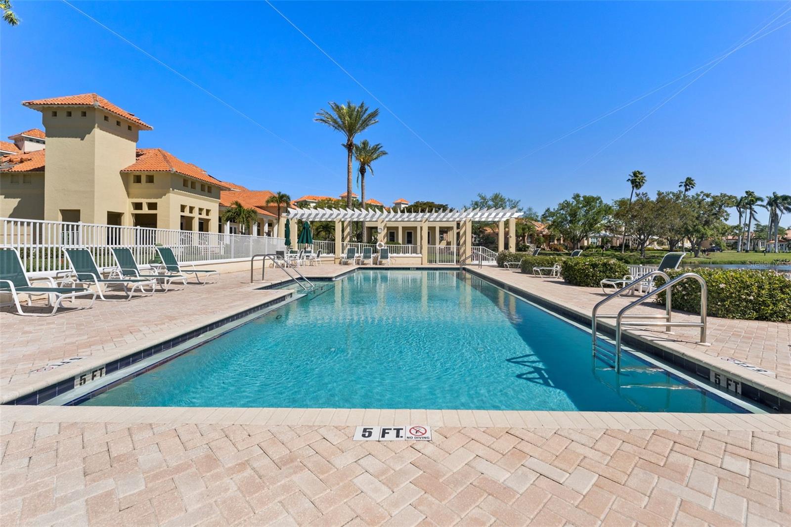 The main pool at the Clubhouse-great for laps