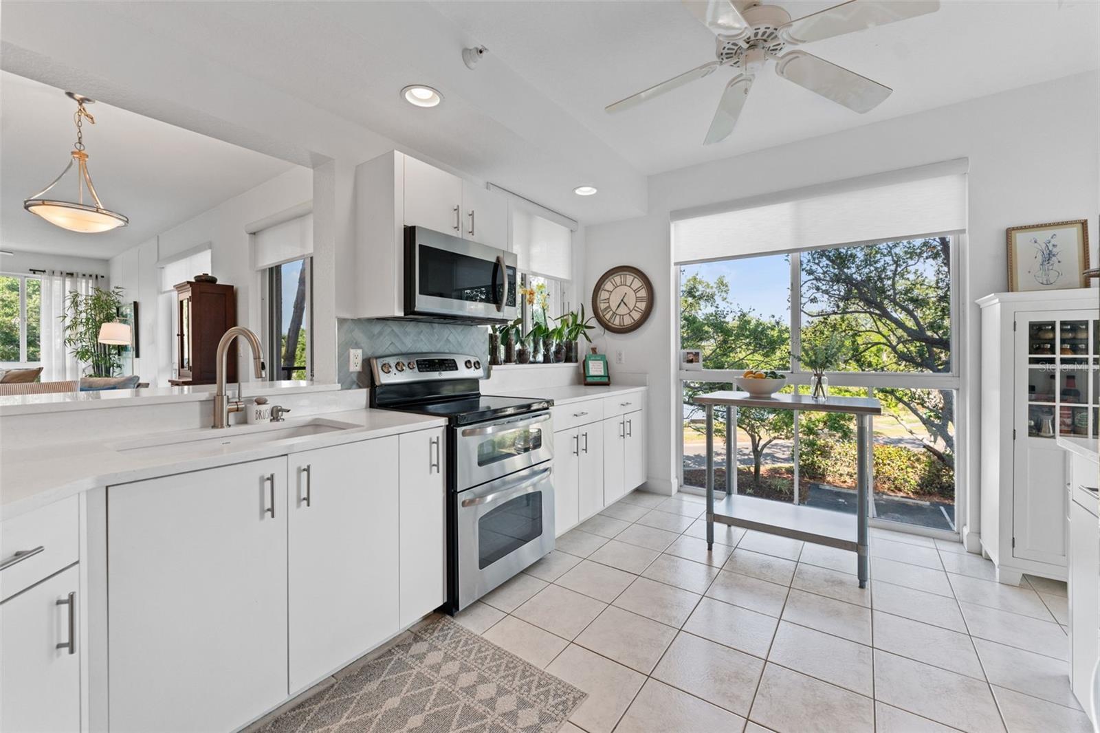 Stylish new counter tops