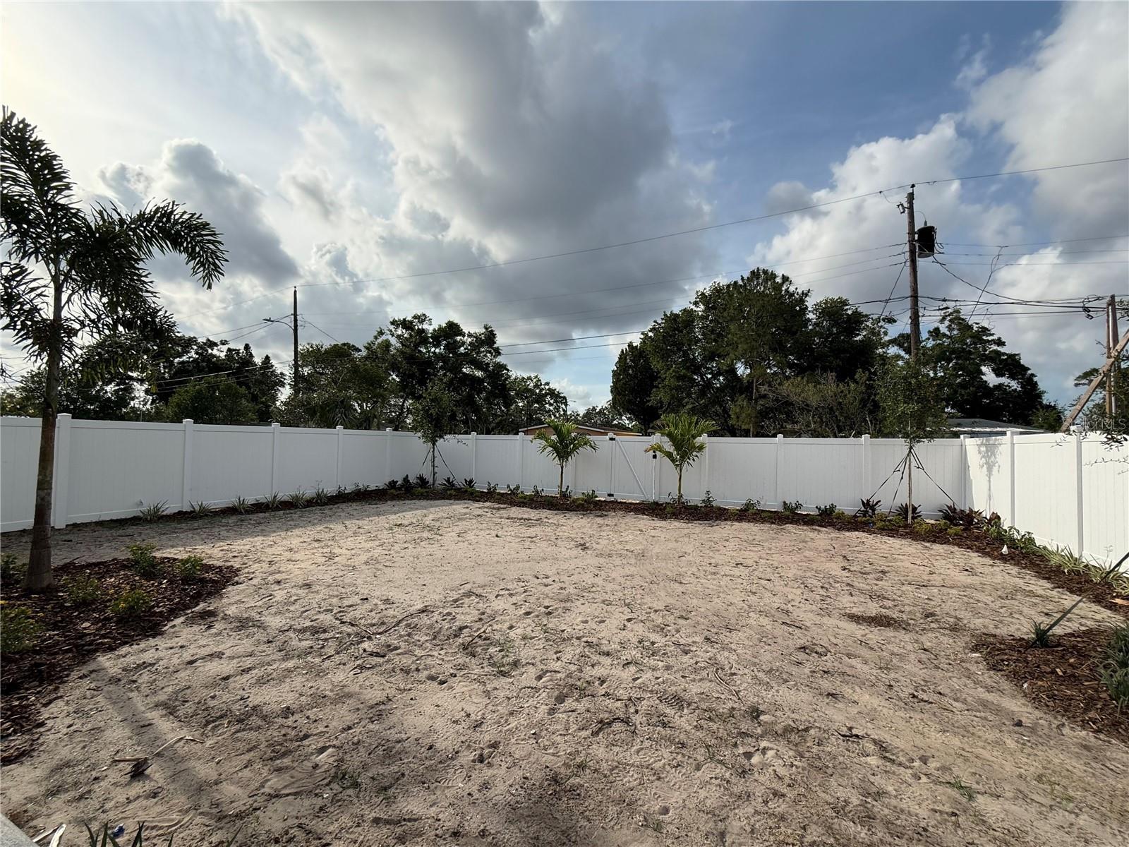Backyard **Under Construction
